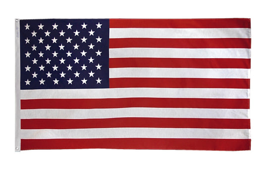 3x5 American Outdoor Sewn Nylon Flag with Econo Chainstitch