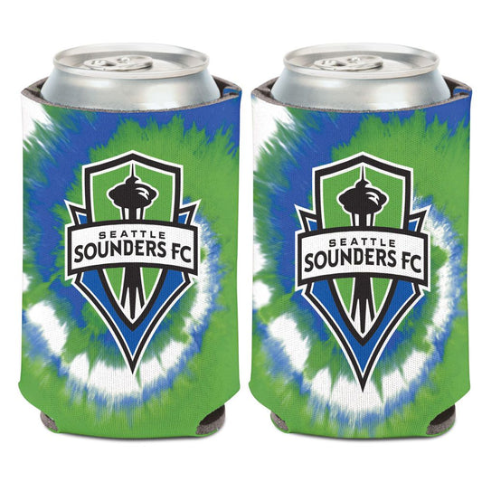 Seattle Sounders Tie Dye Can Cooler