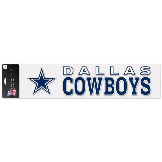 4"x17" Dallas Cowboys Decal