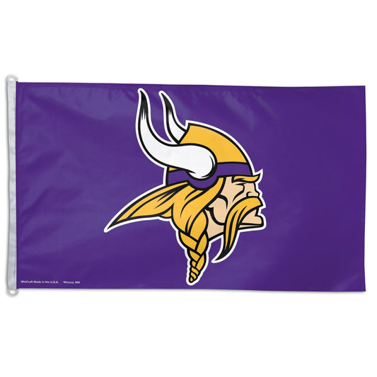 3x5 Minnesota Vikings Outdoor Flag with D-Rings