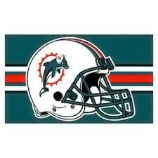 3x5 Miami Dolphins Throwback Outdoor Flag with D-Rings
