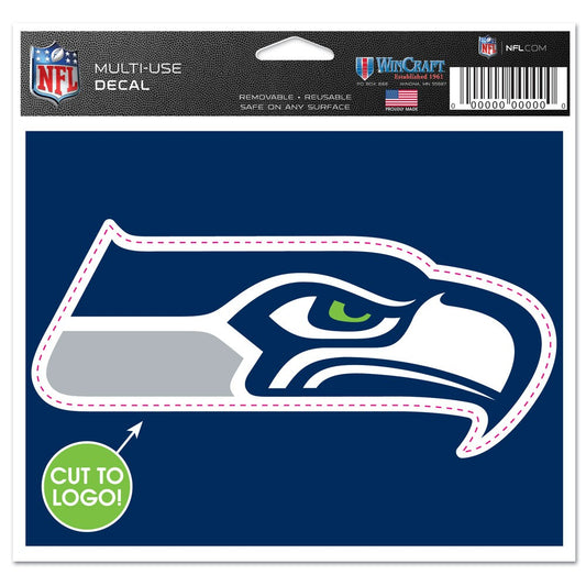 4.5"x5.75" Seattle Seahawks Decal