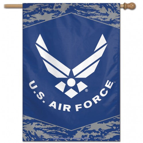 US Air Force Wings Logo House Flag