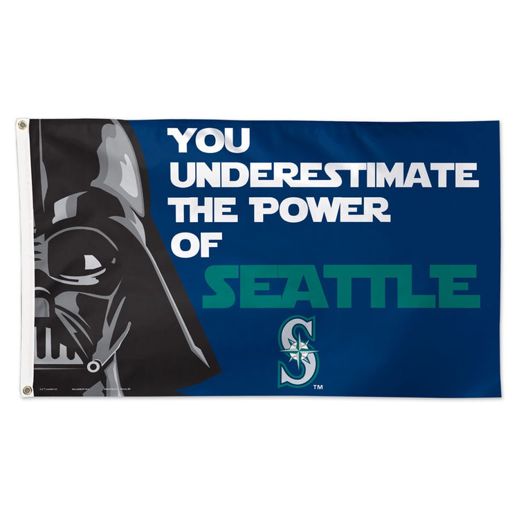 3x5 Seattle Mariners Darth Vader Outdoor Flag