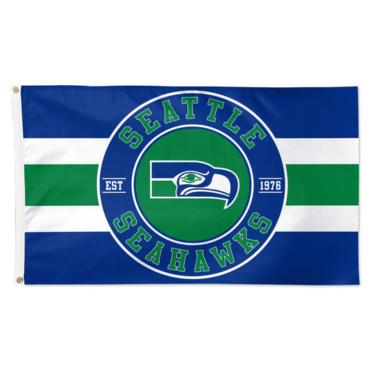 3x5 Seattle Seahawks Established 1976 Outdoor Flag