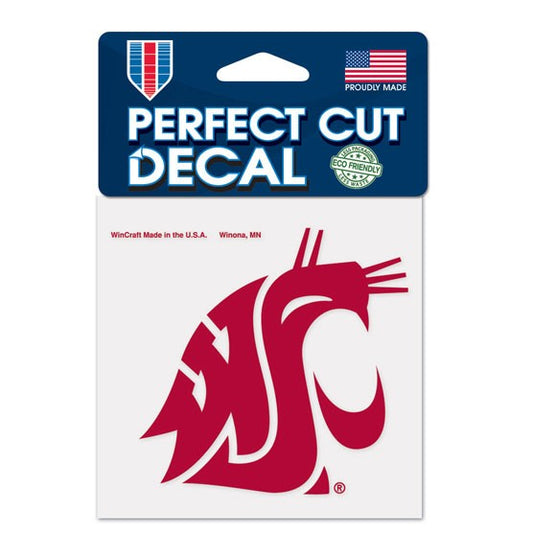 4"x4" Washington State University Cougars Decal