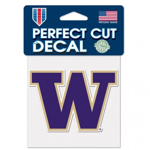 4"x4" University of Washington Huskies Decal