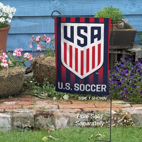 12.5"x18" US National Soccer Double-Sided Garden Flag