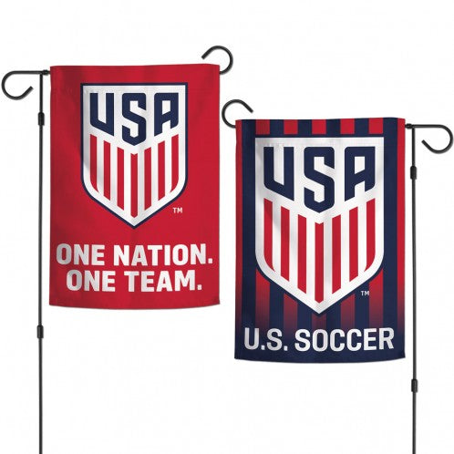 12.5"x18" US National Soccer Double-Sided Garden Flag