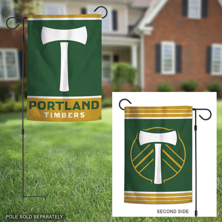 12.5"x18" Portland Timbers Double-Sided Garden Flag