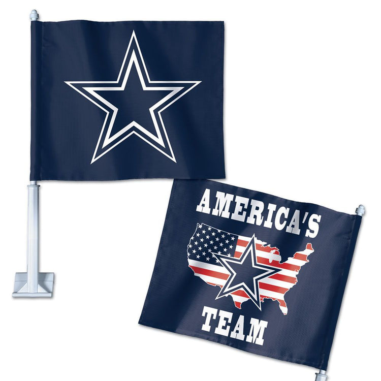 11.75"x14" Dallas Cowboys America's Team Car Flag