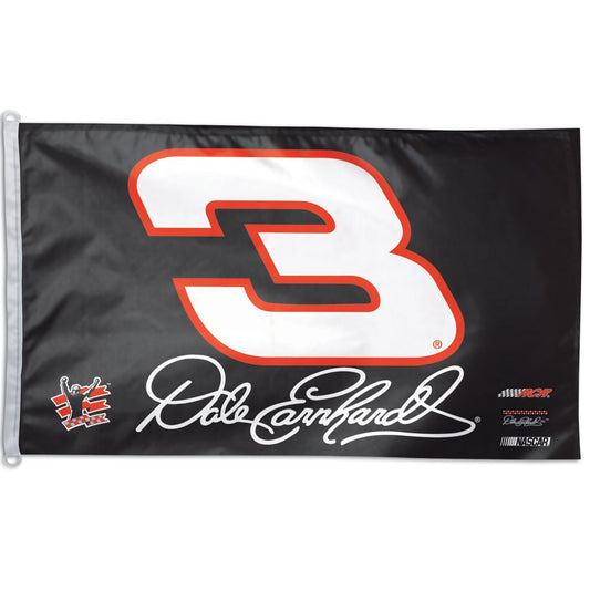 3x5 Dale Earnhardt Sr #3 Double-Sided Outdoor Flag with D-Rings