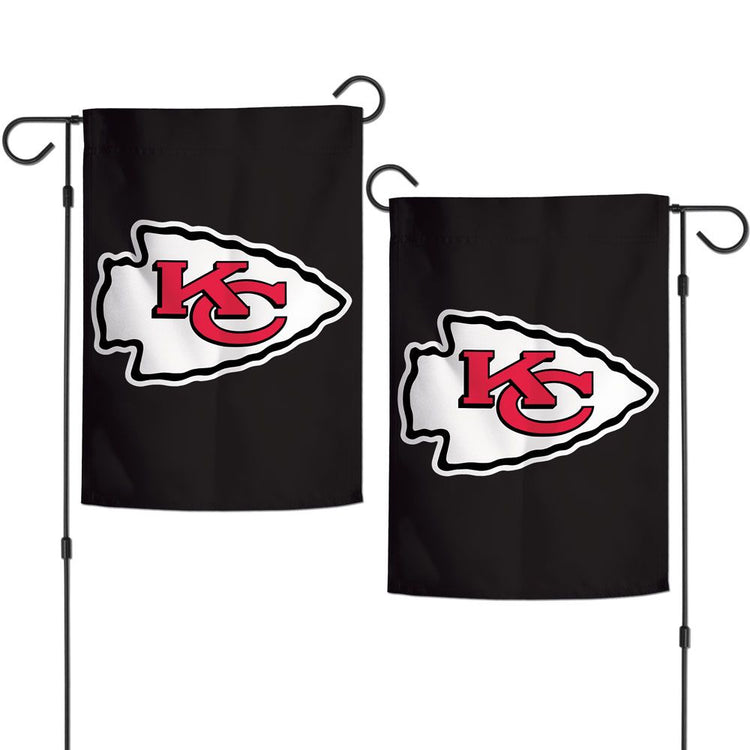12.5"x18" Kansas City Chiefs Double-Sided Garden Flag