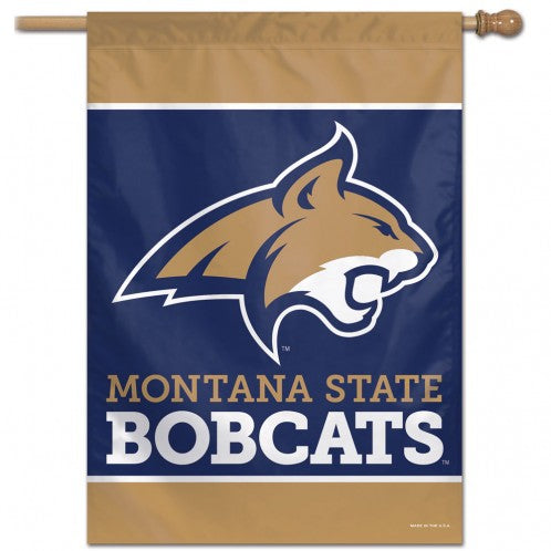 28"x40" Montana State University Bobcats House Flag