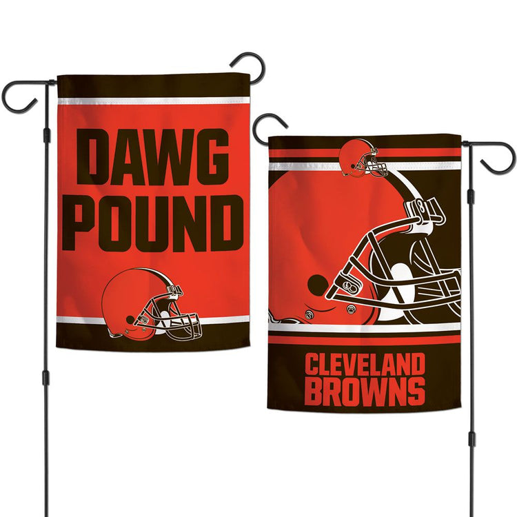 12.5"x18" Cleveland Browns Double-Sided Garden Flag