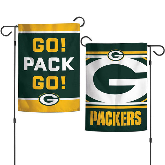 12.5"x18" Green Bay Packers Double-Sided Garden Flag