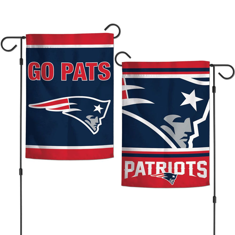 12.5"x18" New England Patriots Double-Sided Garden Flag