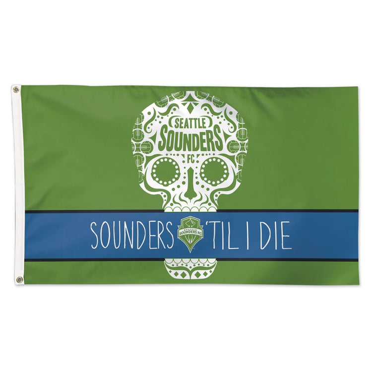 3x5 Seattle Sounders FC Til I Die Outdoor Flag