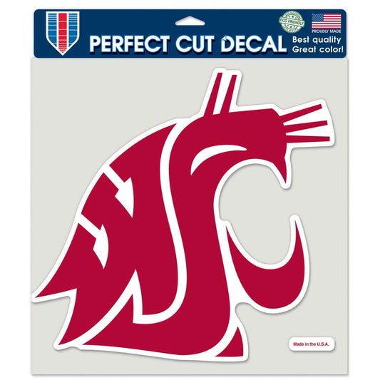8"x8" Washington State University Cougars Decal