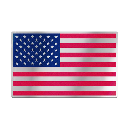 United States Flag Acrylic Auto Badge Decal