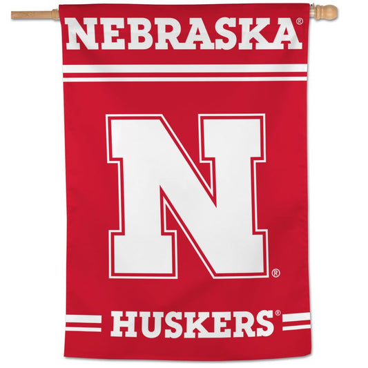 28"x40" University of Nebraska Cornhuskers House Flag