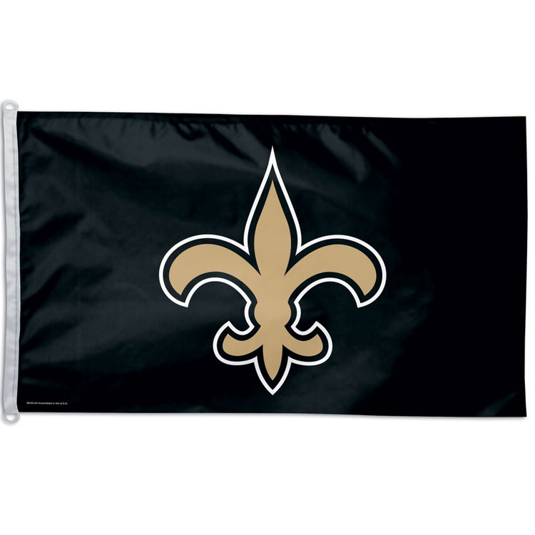 3x5 New Orleans Saints Outdoor Flag with D-Rings