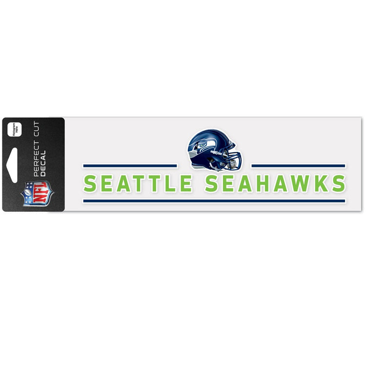 3"x10" Seattle Seahawks Perfect-Cut Decal
