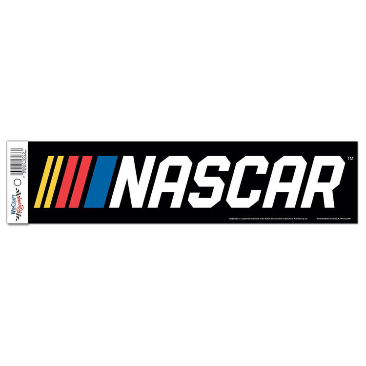 3"x12" NASCAR Bumper Sticker