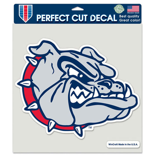 8"x8" Gonzaga Bulldogs Perfect Cut Color Decal