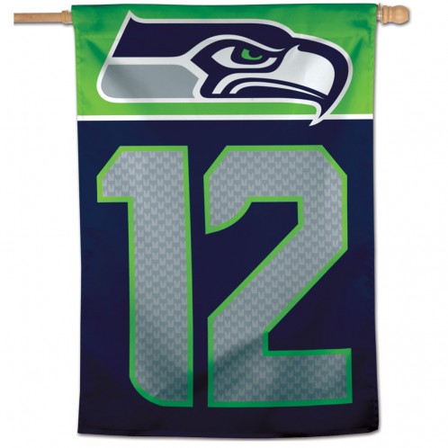 28"x40" Seattle Seahawks Jersey 12 House Flag