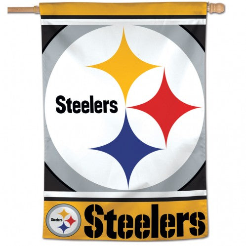 28"x40" Pittsburgh Steelers House Flag