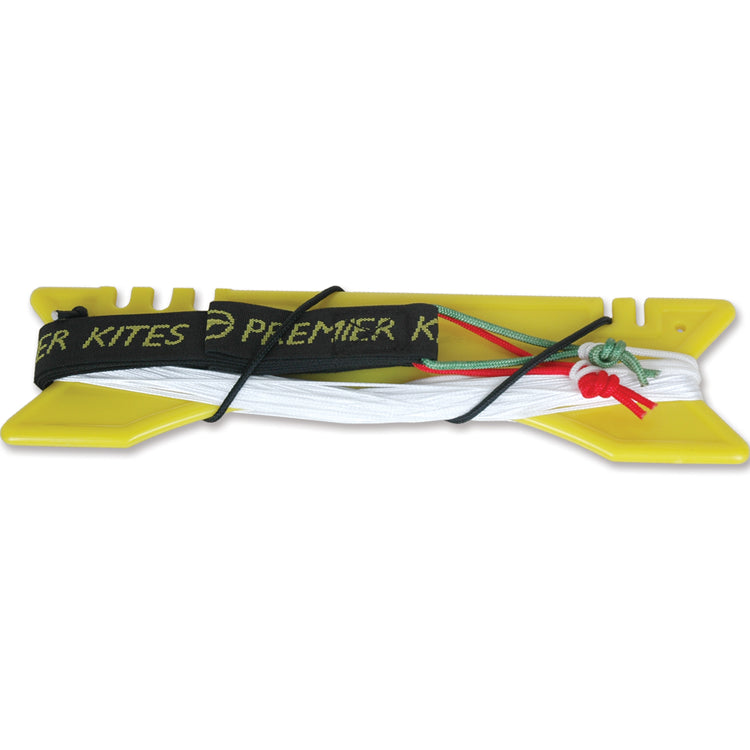 Extracto 150 Lb. Spectra Winder & Line for Stunt Kites to include Wrist Straps; 80ft