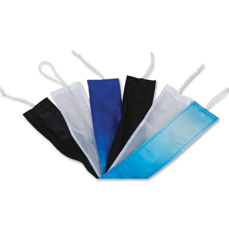 Cool Gradient Combo Kite Tail Set with Hemmed Edge - 6 ea 15'L streamers per set