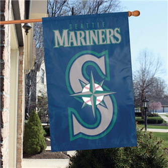 28"x44" Seattle Mariners Sewn House Flag