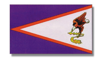 4x6 American Samoa Outdoor Nylon Flag
