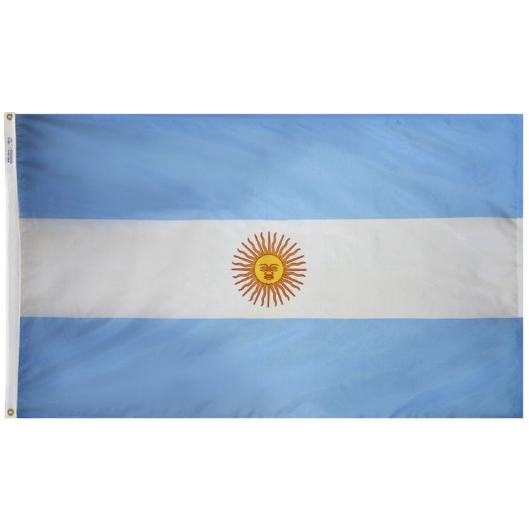 3x5 Argentina Outdoor Nylon Flag