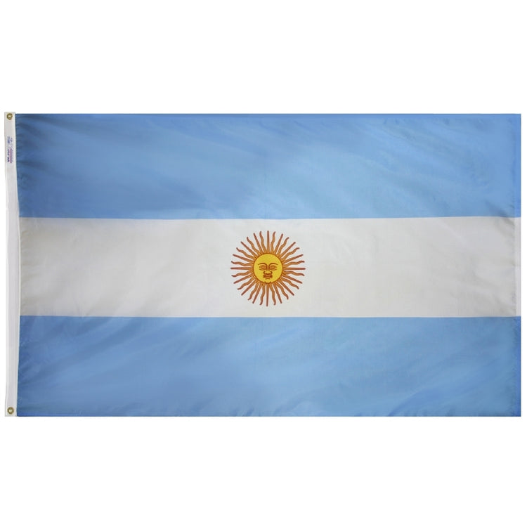 2x3 Argentina Outdoor Nylon Flag