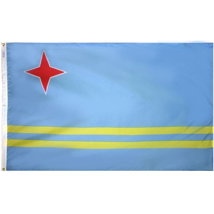 12"x18" Aruba Outdoor Nylon Flag