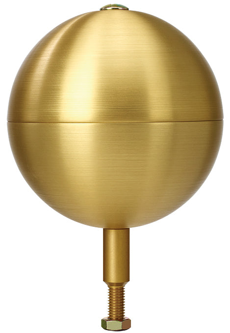 Heavy Duty Gold Anodized Ball Ornament