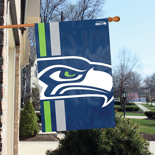 24"x36" Seattle Seahawks Bold Logo House Flag