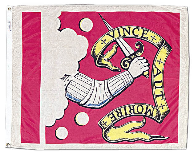 3x3 Bedford Historic Nylon Flag