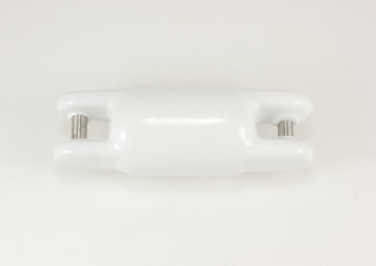 3.5" White Plastisol-Coated Counterweight