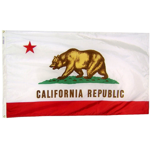 3x5 California State Outdoor Nylon Flag