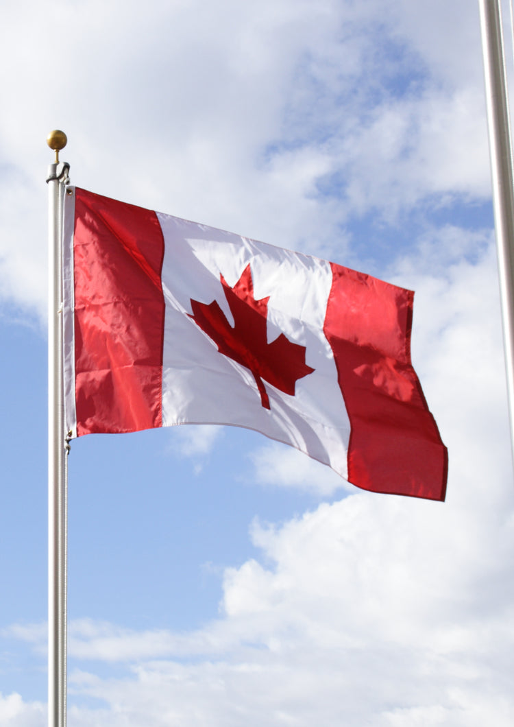 5x8 Canada Outdoor Sewn Nylon Flag