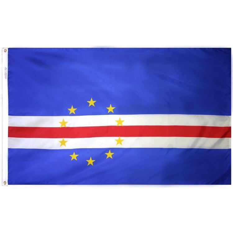 3x5 Cape Verde Outdoor Nylon Flag