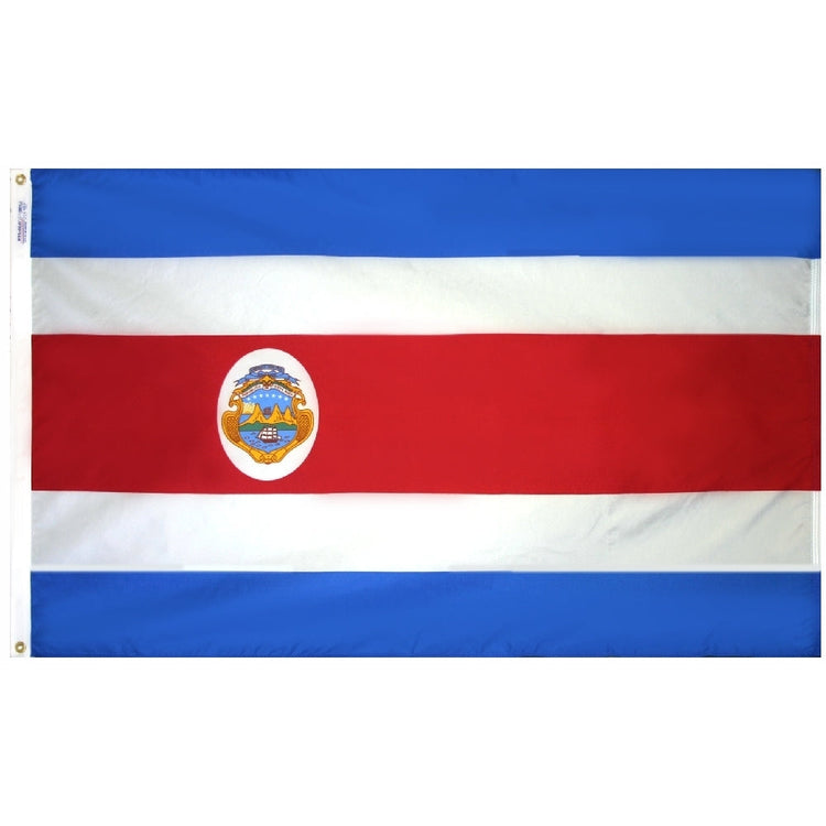 4x6 Costa Rica Outdoor Nylon Flag