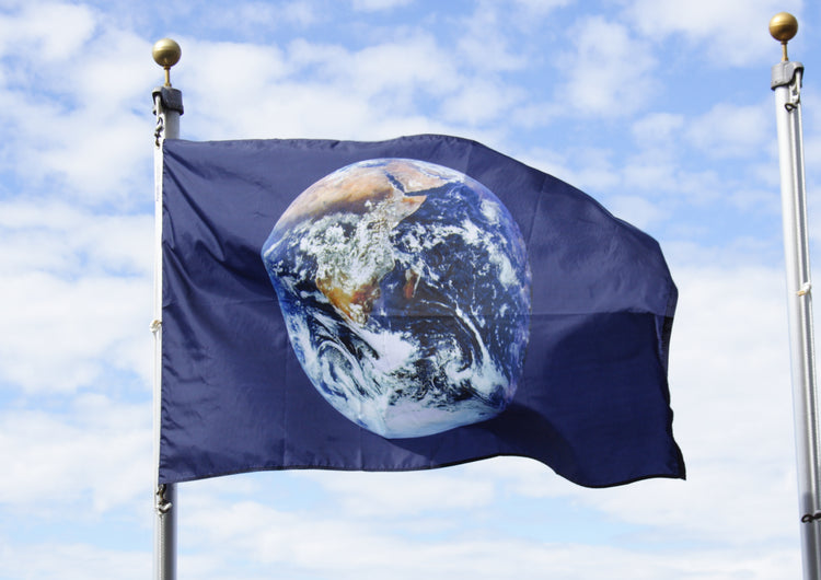 3x5 Earth Outdoor Nylon Flag