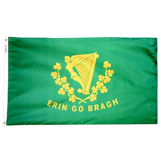 5x8 Erin Go Bragh Outdoor Nylon Flag