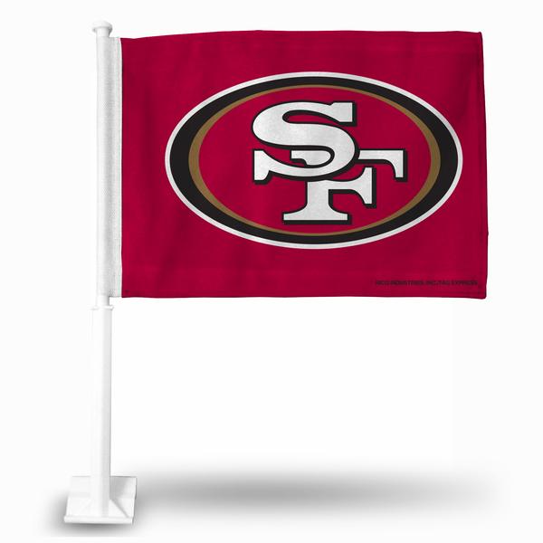 11"x15" San Francisco 49ers Car Flag