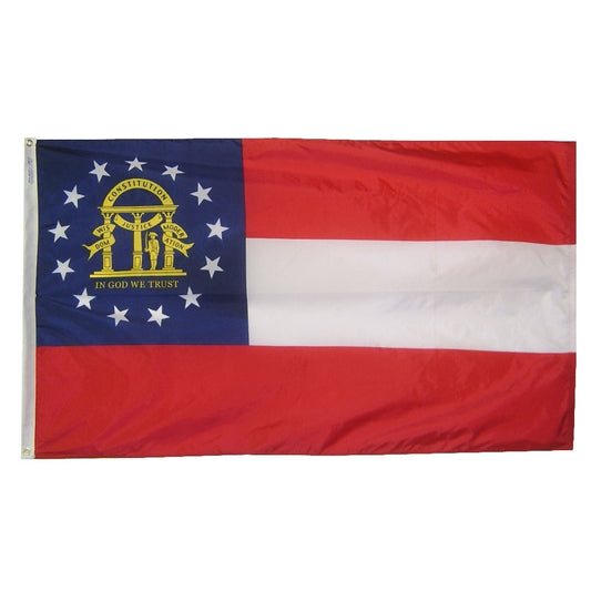 6x10 Georgia State Outdoor Nylon Flag